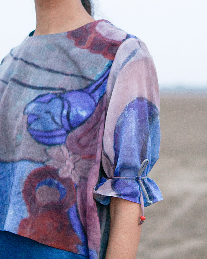 Cotton top - blue