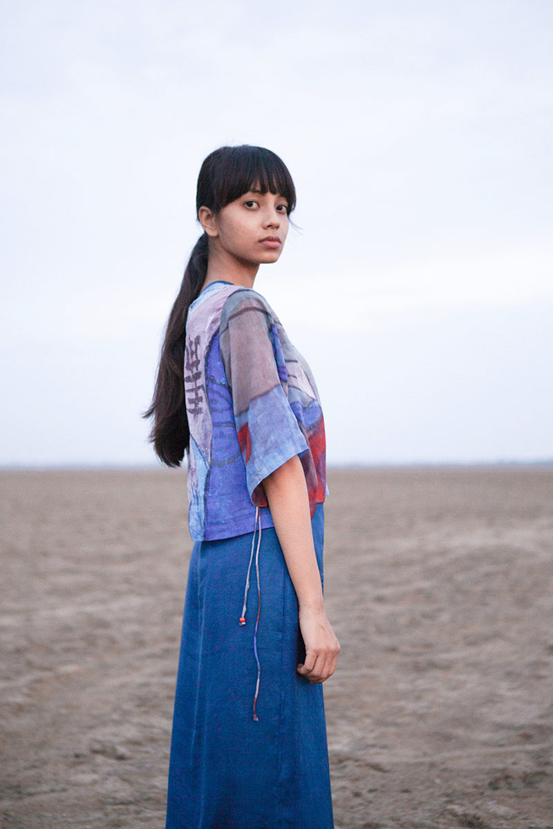 Cotton top - blue
