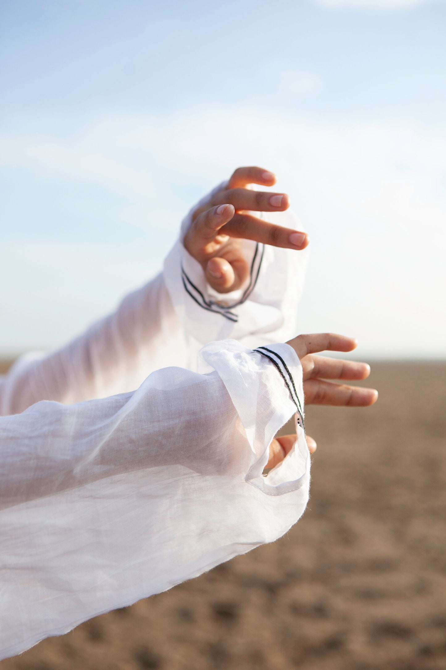 White cotton shirt